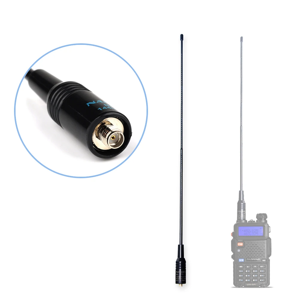 

Baofeng Antenna NA-771 Dual Band Walkie Talkie Baofeng Antenna VHF/UHF SMA-Female for Handheld Radio Baofeng UV-5R UV-82 BF-888S