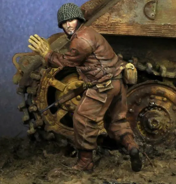 1/35 модельная фигурка из смолы комплект неразборный Неокрашенный 957|Наборы для