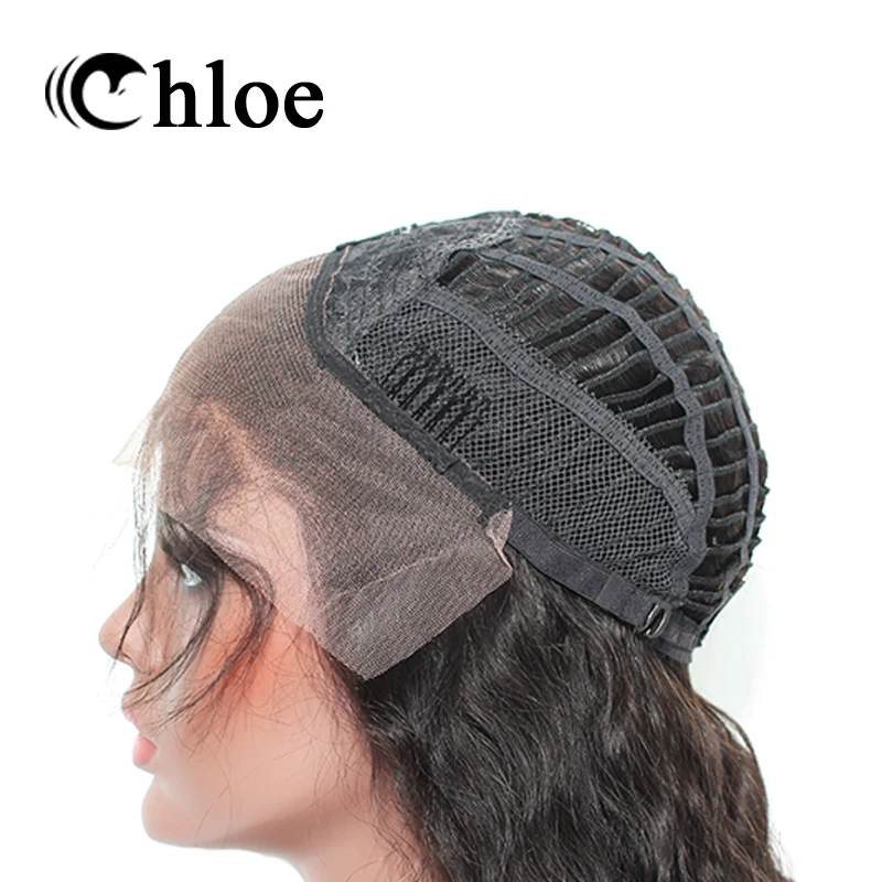 Натуральные волнистые парики Chloe 100% человеческие волосы бразильские натуральные