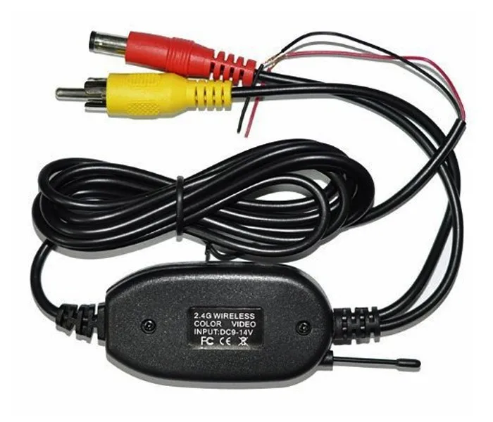 12V 24V 2 4G беспроводной цветной видео передатчик и приемник для камеры заднего вида