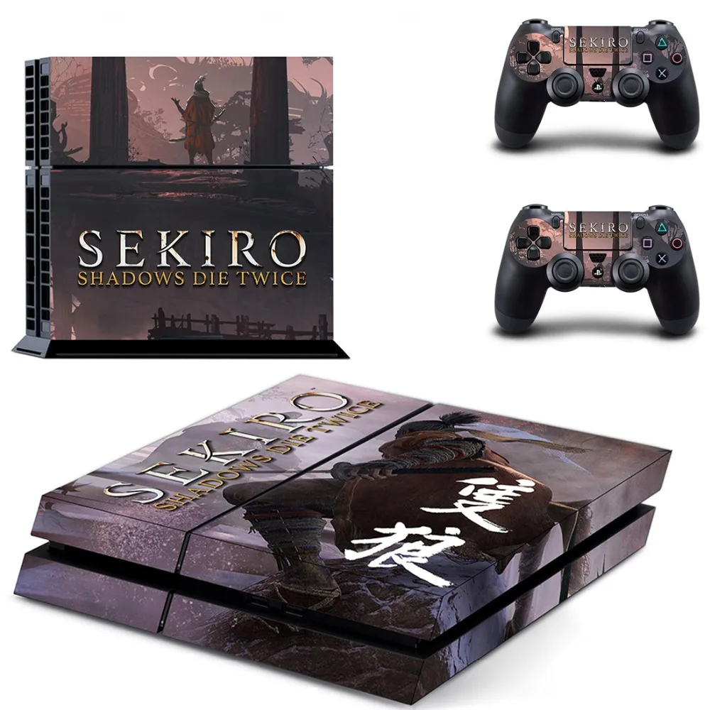 Наклейка для консоли Sony Playstation 4 и 2 контроллеров PS4