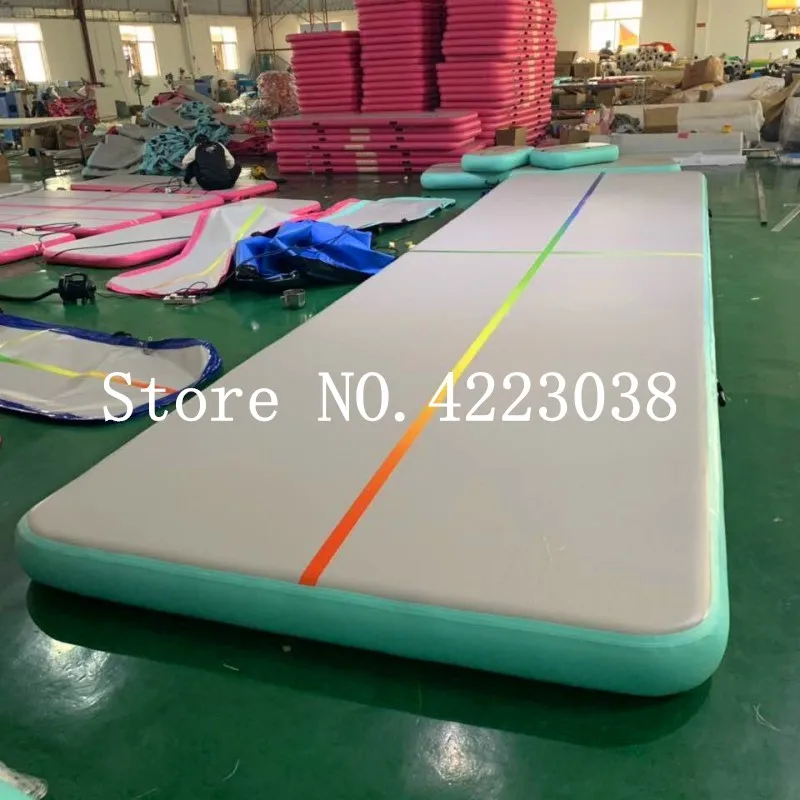 Купить Коврик гимнастический воздушный, 6*1*0,2 м, 8 дюймов