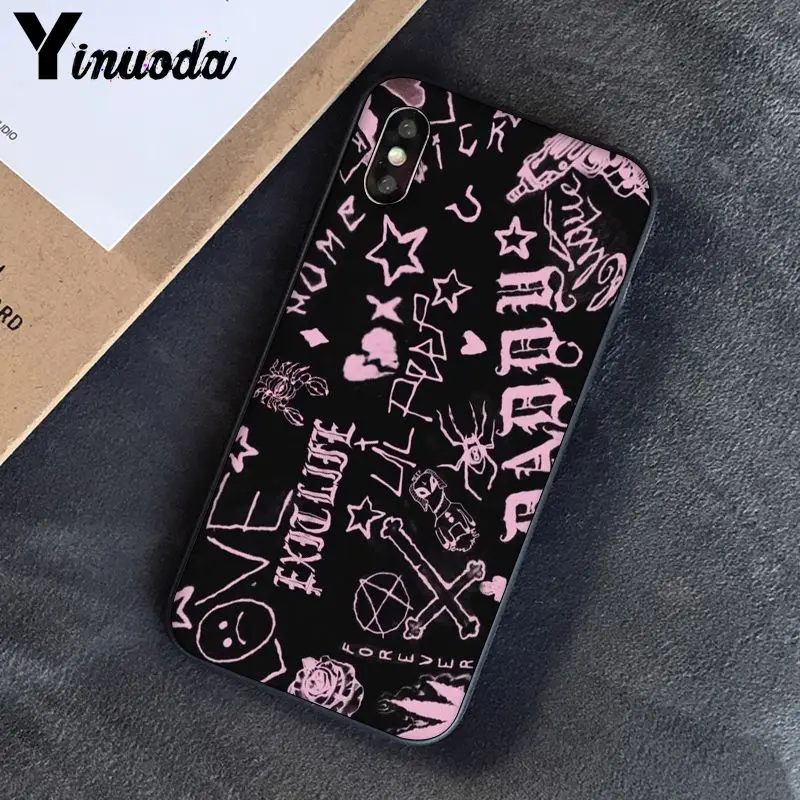 Yinuoda Lil Peep hellboy Life is Beautiful Cry чехол для телефона iPhone 5 5Sx 6 7 7plus 8 8Plus X XS MAX XR 10 11 pro max |