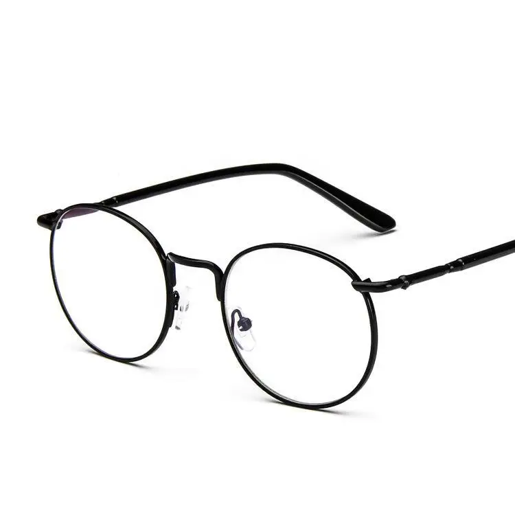 Брендовые оправы для очков женщин и мужчин 2017 Корейская большая круглая
