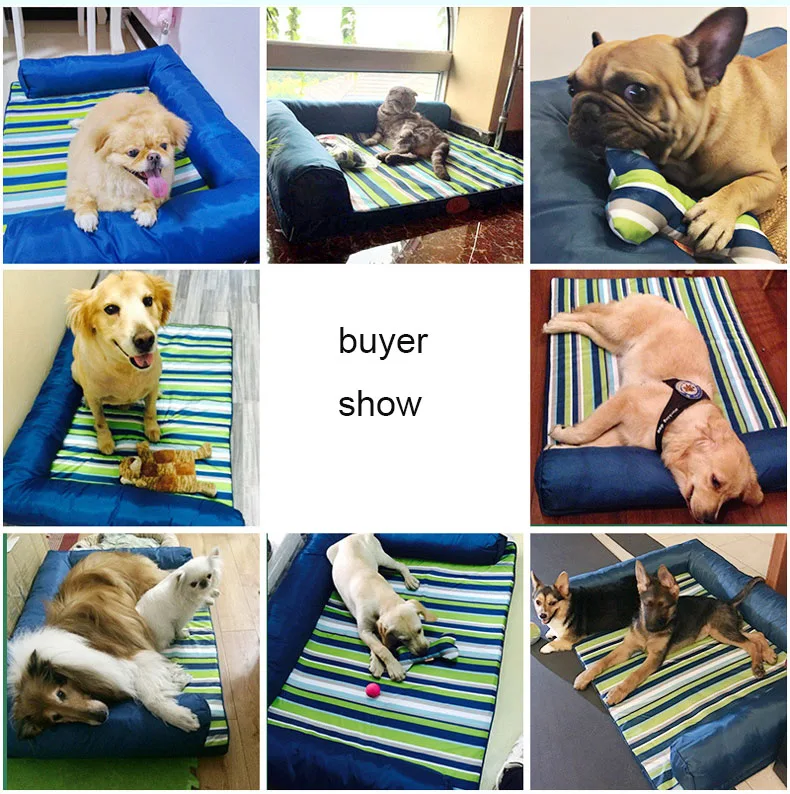 Dog Beds For Medium Dogs Pet Lounger Cushion For Small Medium Large Dogs& Cat Dog Four Seasons Kennel Puppy Dog Mat Pet Bed