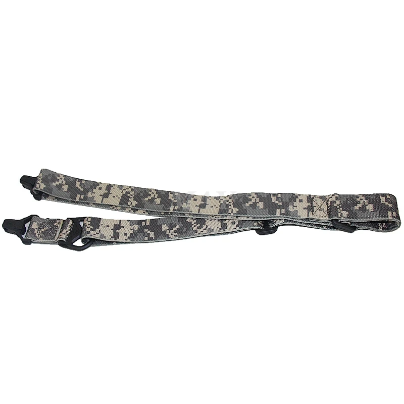 Прочный Gun Sling Две точки Регулировка Петли многофункциональный Нескольких миссия
