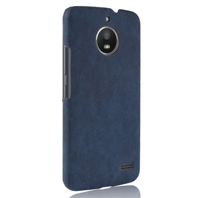 Для Motorola Moto E4 чехол для Чехол класса люкс из искусственной кожи жесткий телефона