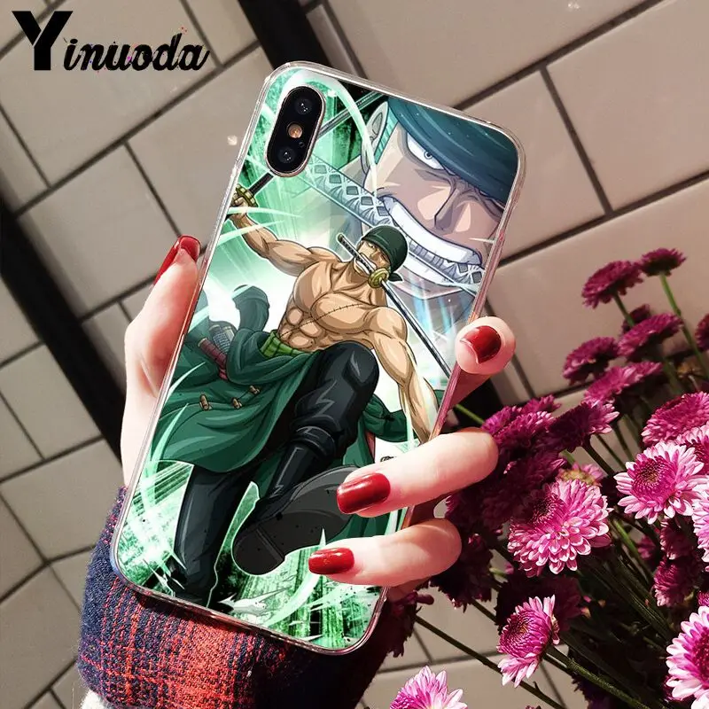 Yinuoda one piece Новинка чехол для телефона Fundas Apple iPhone 8 7 6 6S Plus X XS MAX 5 5S SE XR мобильный |