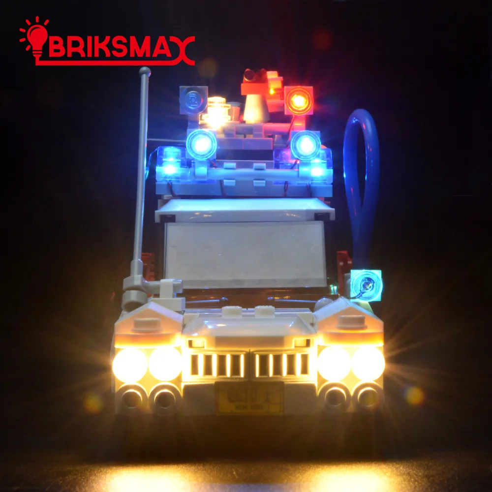 Комплект светодисветильник BriksMax для 21108 охотников за привидениями Ecto-1 (модель не