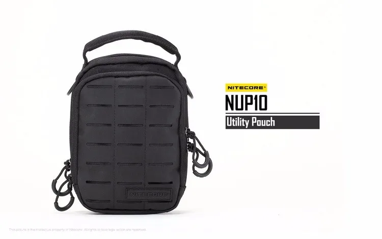 Новинка NITECORE NUP10 нейлон Ferramentas многофункциональная Повседневная посылка для кемпинга и походов на открытом воздухе Дорожная мужская сумка для инструментов(черный/серый