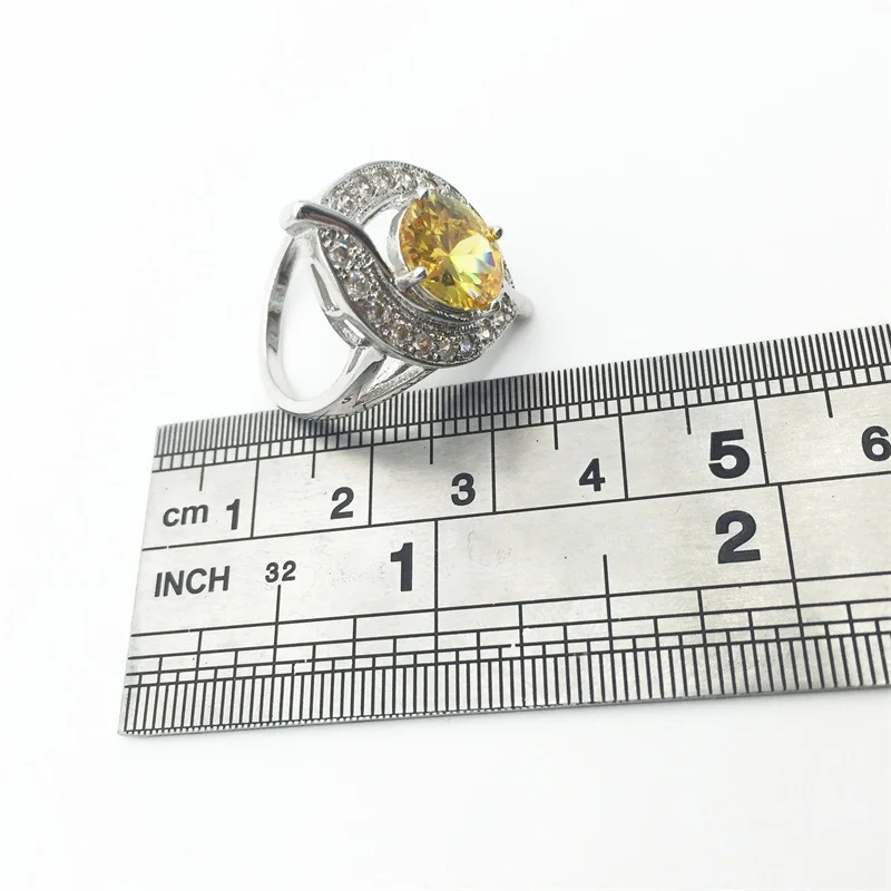 Набор ювелирных изделий в форме одного глаза золотые желтые белые женские