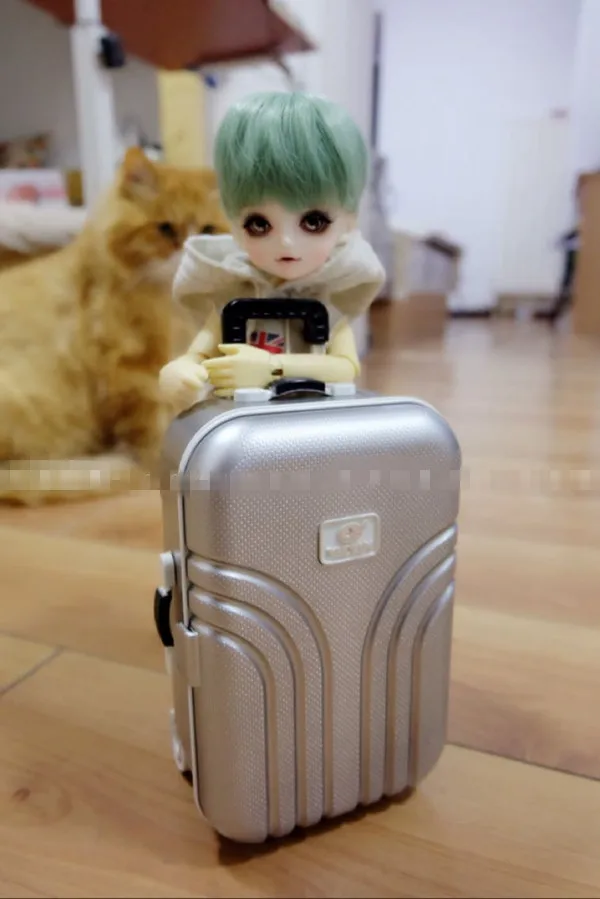 Милый реквизит для багажа 16 см куклы BJD 1/6 YOSD 1/4 MSD 1/3 SD17 аксессуары Uncle AC46|Куклы| |