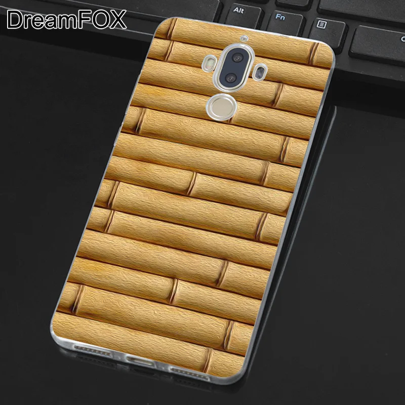 DREAMFOX M233 зеленый бамбук природа Мягкий ТПУ силиконовый чехол для huawei mate 8 9 10 20 30 Lite
