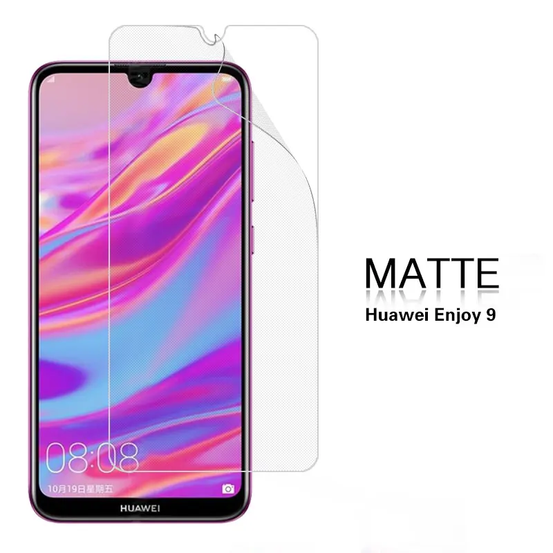 HD прозрачная глянцевая пленка для Huawei Enjoy 9 Honor Play 8A V20 Nova 4 P Smart Y7 Pro 2019 Антибликовая