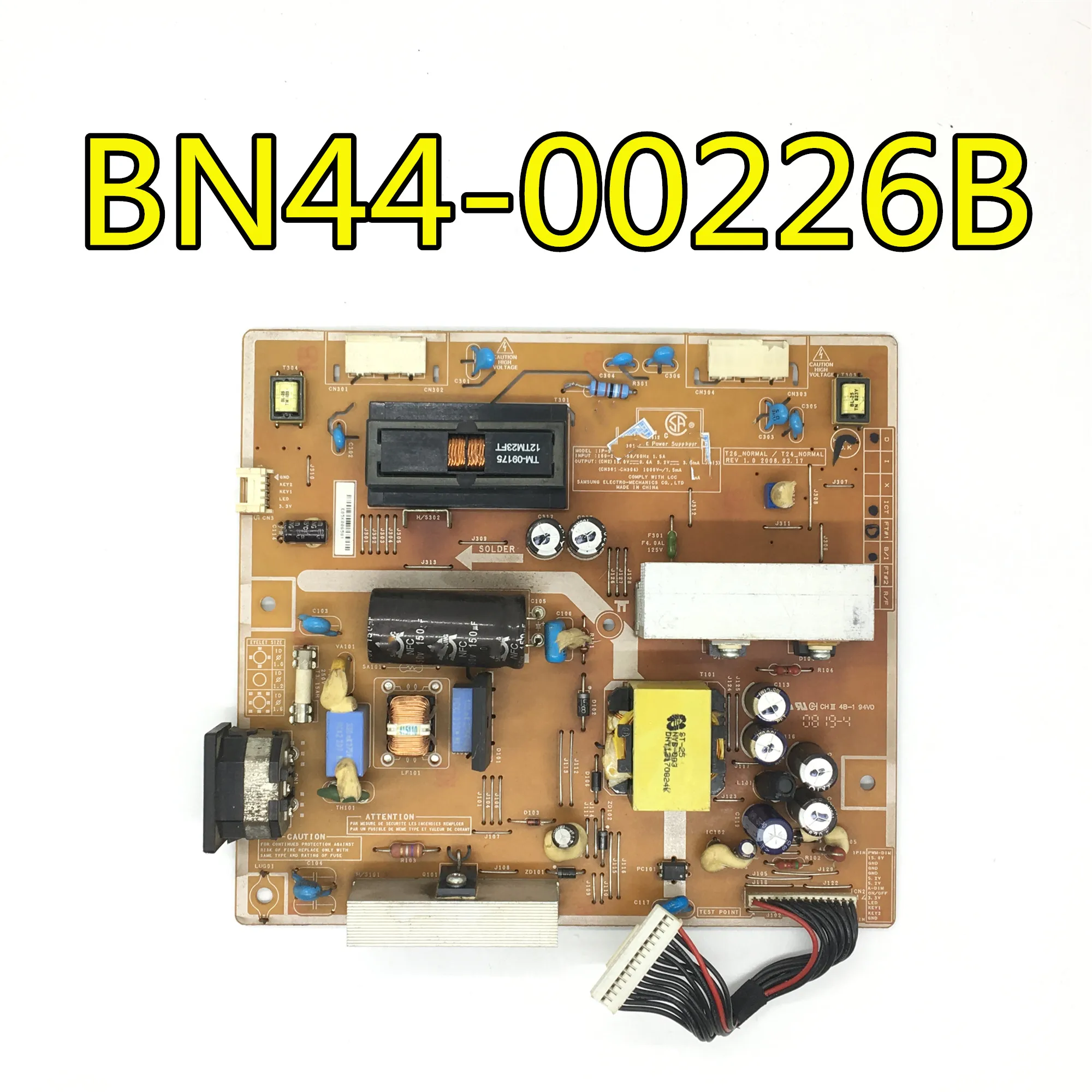 Оригинальный 100% тест для samgsung T240 плата питания T26 IP 54155A BN44 00226B 00226D|Пульты ДУ| |