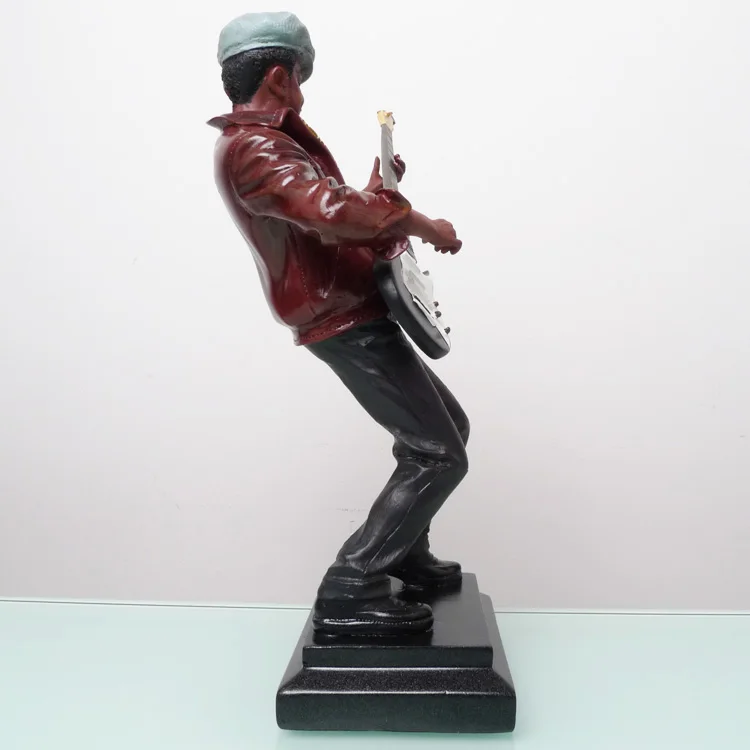 Американский кантри паб группа гитарный плеер статуэтка бюста Смола ручной