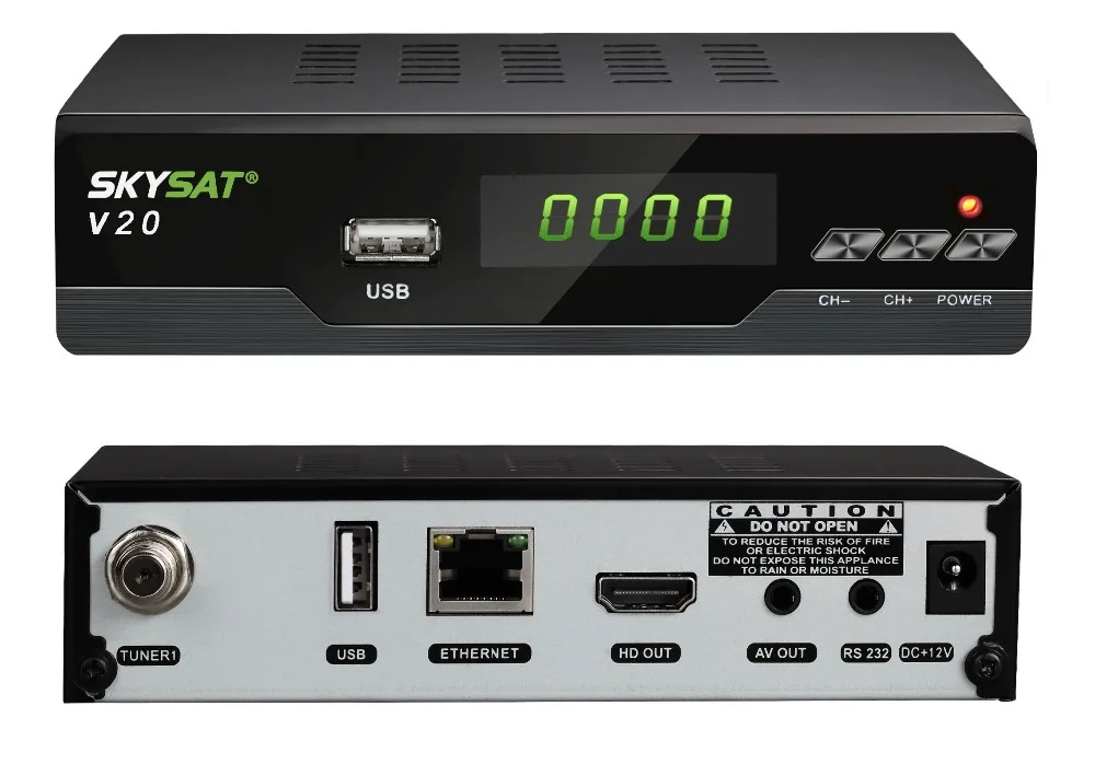 SKYSAT V20 с 2 Гб памяти LAN RJ45 Поддержка Wi Fi ACM cccamd Newcamd IPTV m3u Xtream коды Youtube Авто Powervu Biss H.265