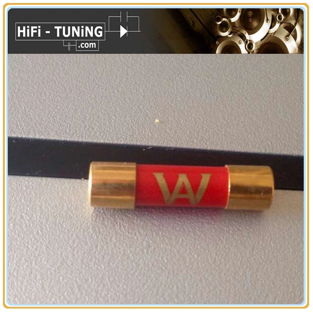 Немецкий WA-quan tumquantum hifi-tuning золото и серебро HIFI fever звук предохранитель трубка