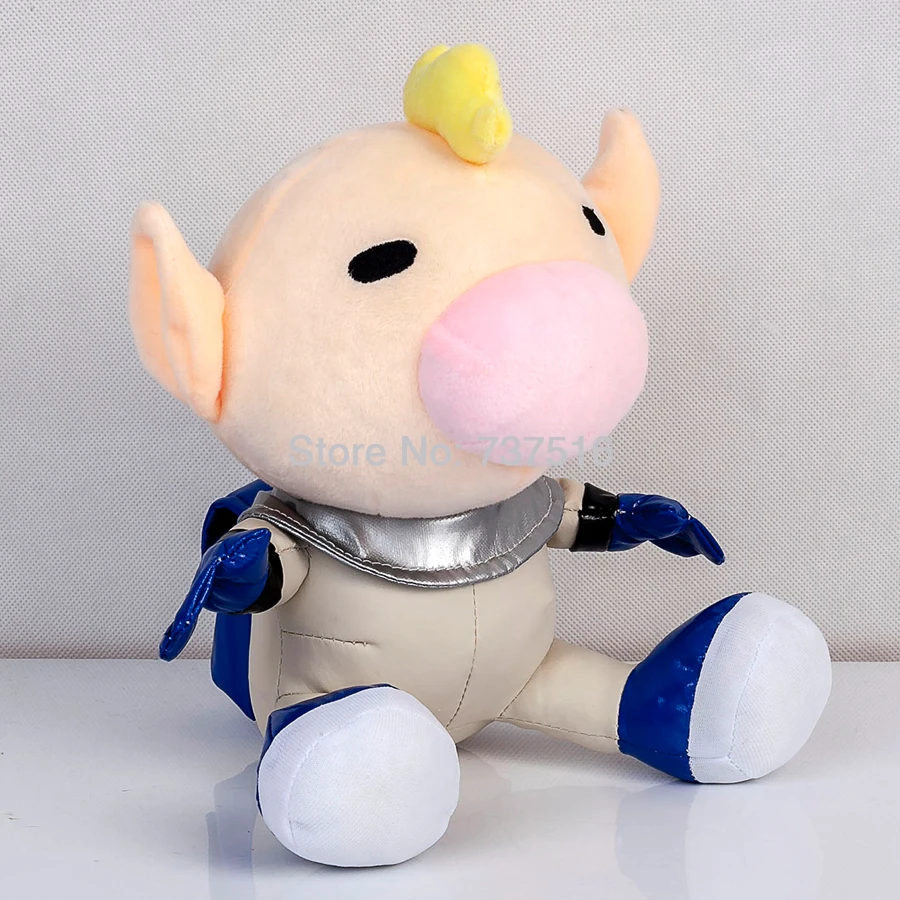 Новые милые Аниме Мягкие Pikmin 2 капитан Луи плюшевые куклы набивные игрушки Детские Подарочные игрушки дети мультфильм Рождественский подарок 8 дюймов
