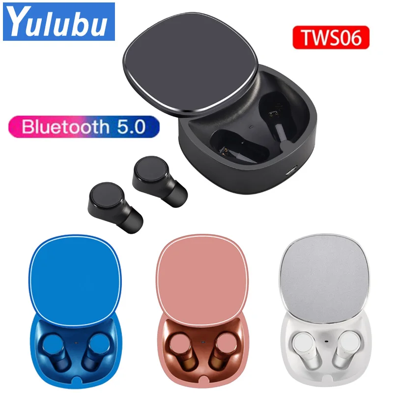 

TWS06 беспроводные наушники, Bluetooth 5,0, IPX5, водонепроницаемый, CVC 6D, объемный звук, 8,0 эффект шумоподавления, магнитная Быстрая зарядка