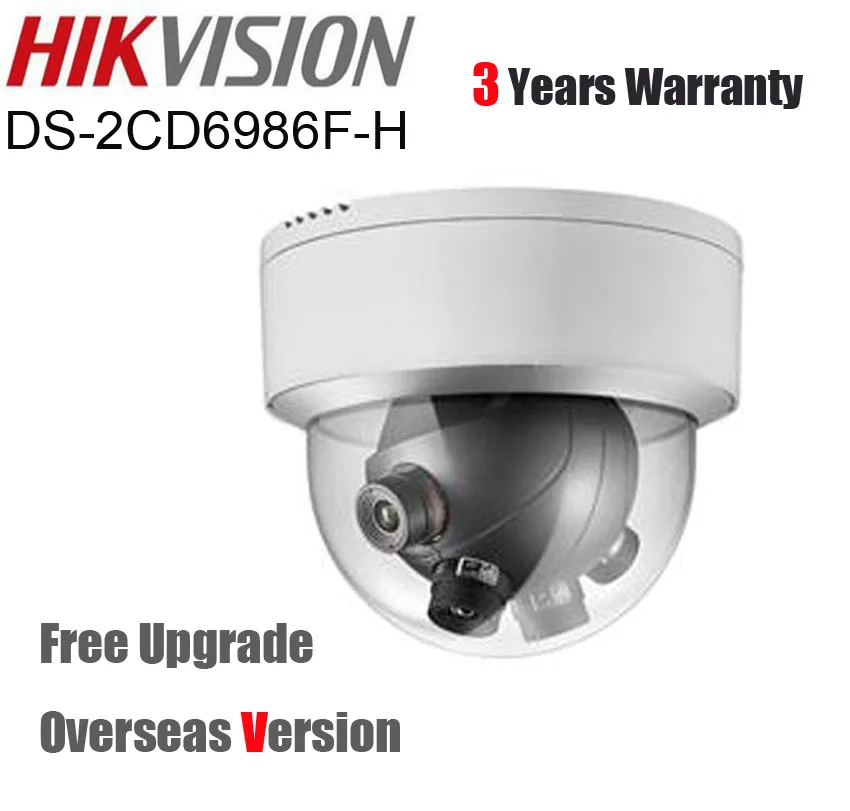 Hikvision ds 2cd6986f h 8 Мп H.264 Multi Imager панорамный купол Камера|dome camera|panoramic cameracamera panoramic |
