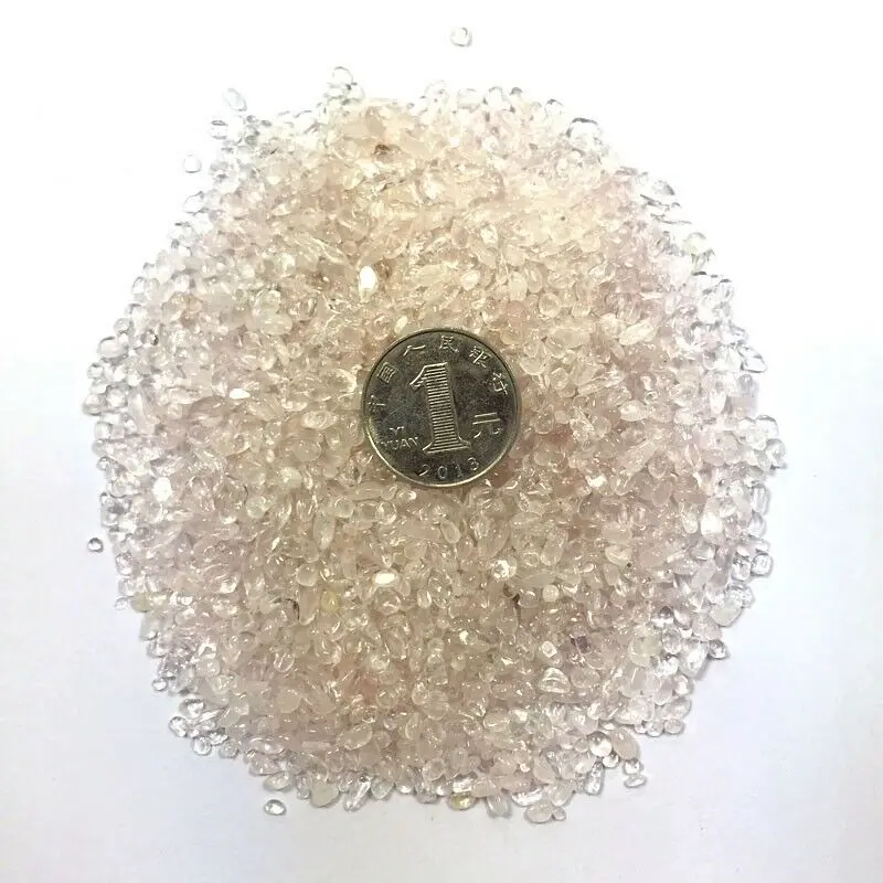 50 г натуральный розовый кварцевый кристалл камень рок чипы Lucky целебный