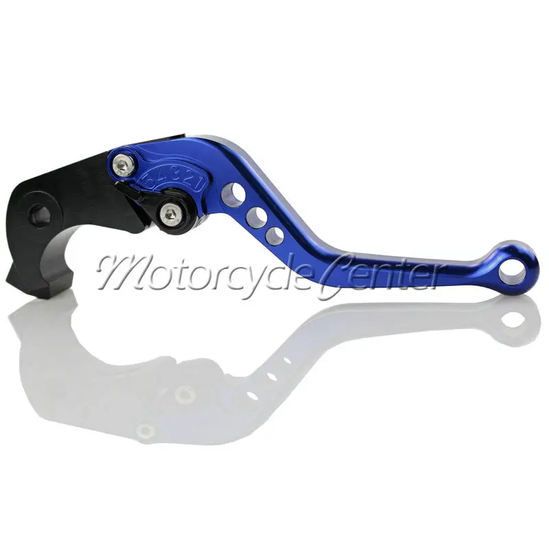 ЧПУ Короткие Рычаги тормозной муфты для MV Agusta F4RR F4 RR 2011 2014 11 12 13 14 синий