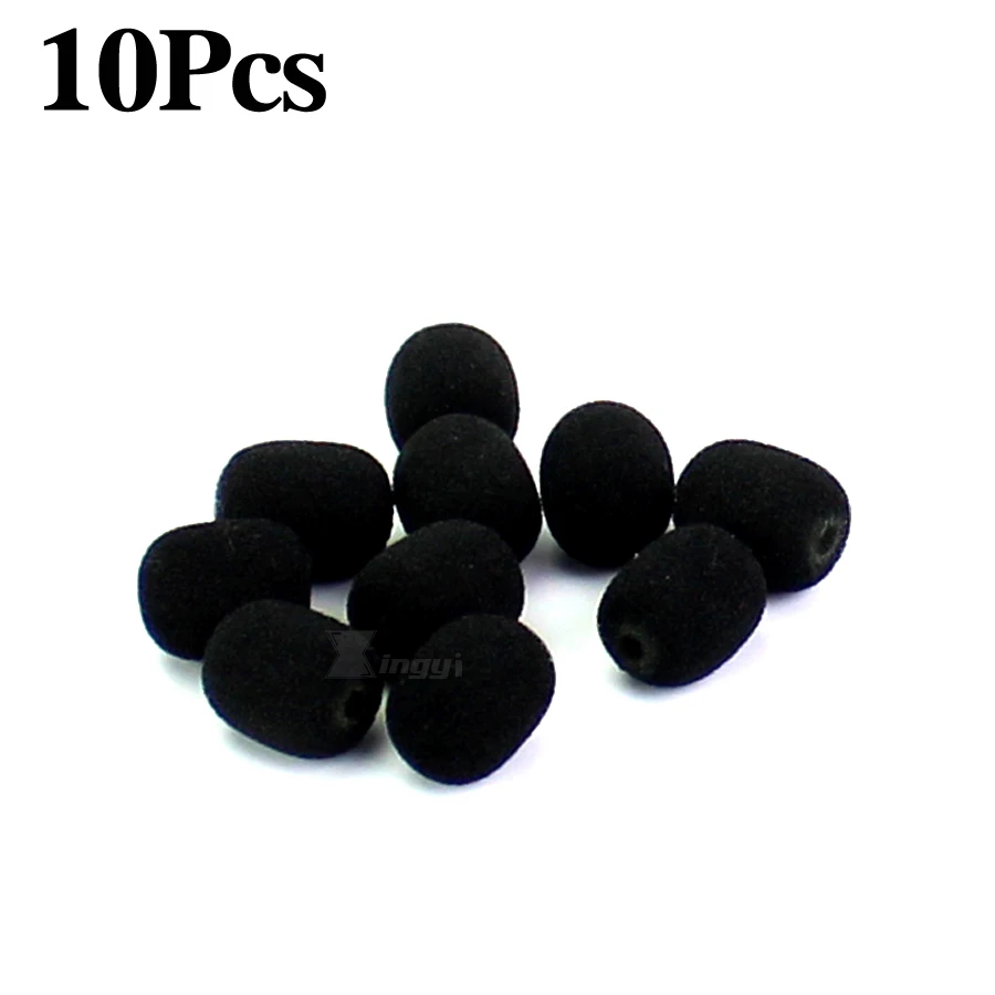 10pcs Mini Lavalier Microphone Sponge Filter Acoustic Foam Headset Capsula Mic Windshield Cover For Audio Technica BP892 BP896