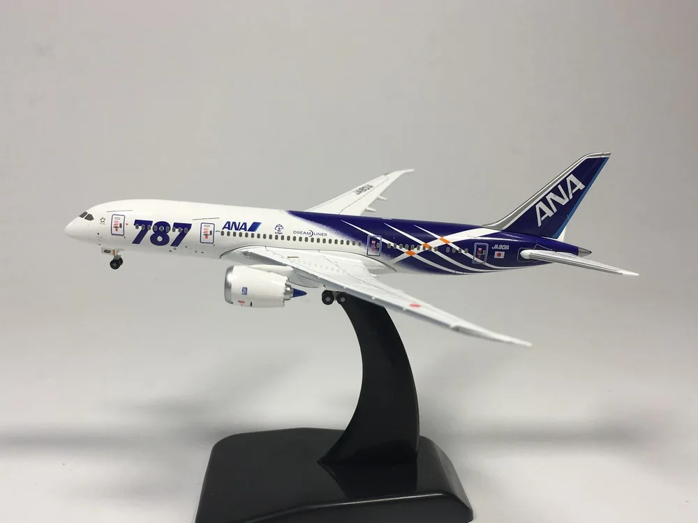 Hogan 1:500 ANA Boeing B787 8 JA801A Dreamliner литье под давлением модель самолета|diecast model airplane|diecast