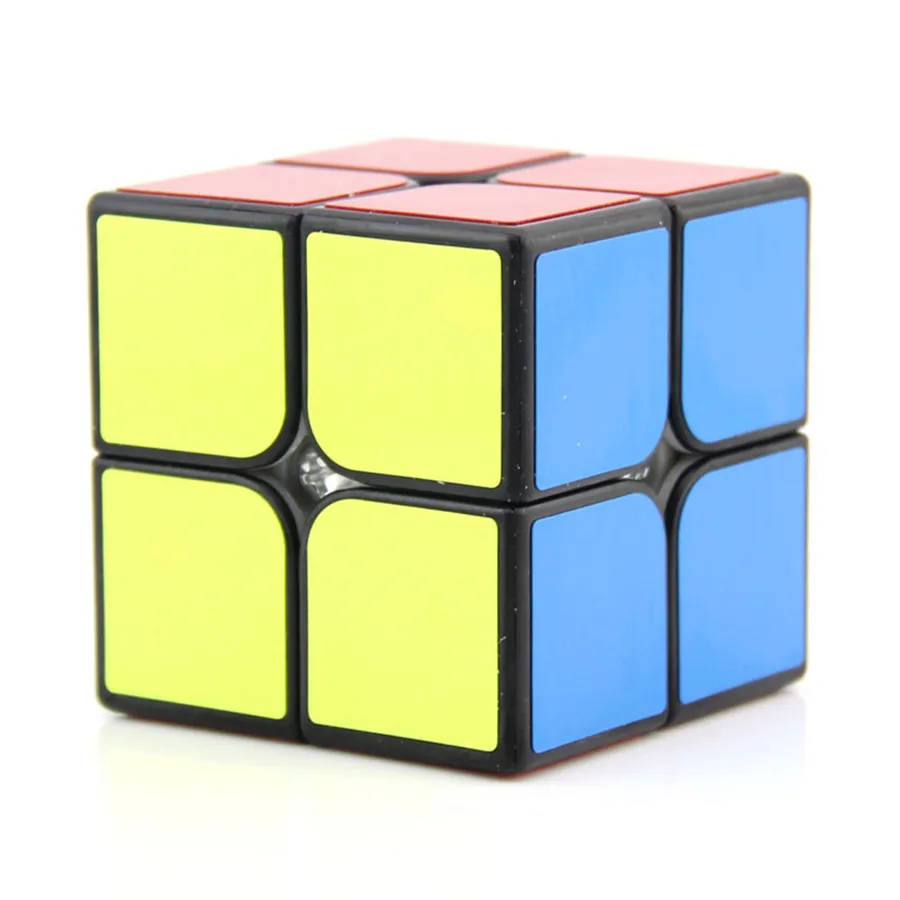 MF2S 2x2x2 высокоскоростной магический куб Твист Головоломка Игрушка 3D IQ игра