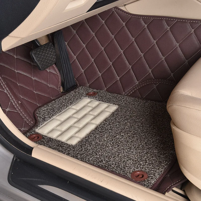 Myfmat коврики на ножках для автомобиля кожаные Wrangler Liberty Grand Cherokee бесплатная