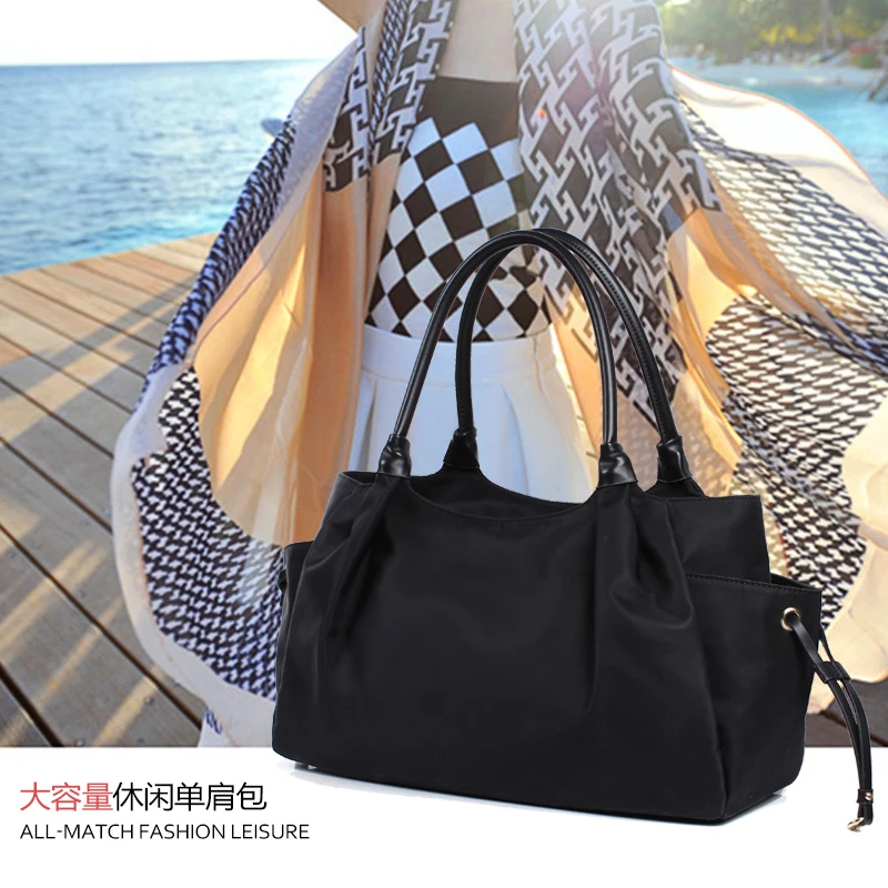 Дизайнерская нейлоновая женская сумка простая модная Универсальная