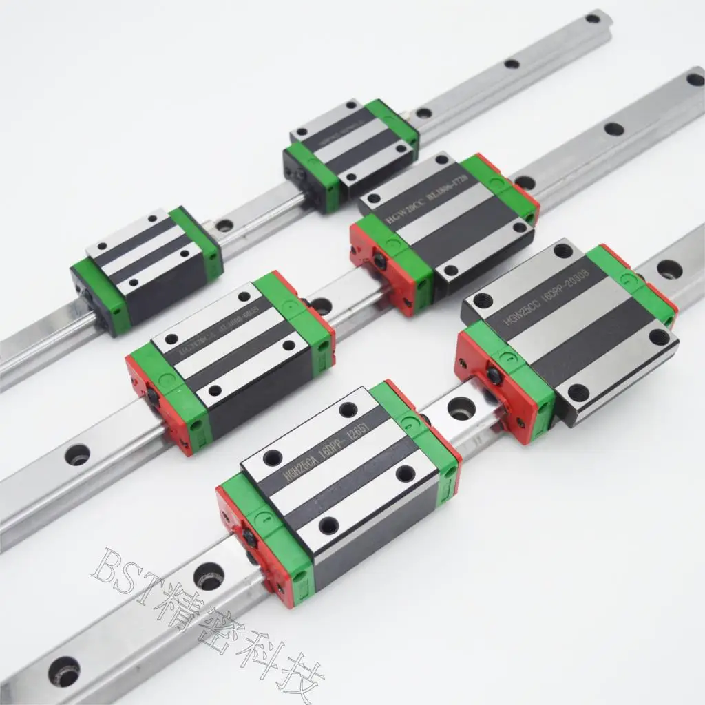 20 мм 2 шт. линейные рельсы HGR20 cnc части и HGH20CA или HGW20CC направляющие блок hgh20