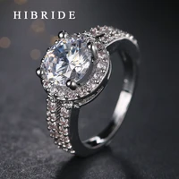 hibride elegant women anniversary austrain crystal ring engagement rings for ladies gifts fashion jewelry qsp0010 135