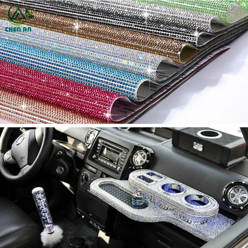 DIY автомобильные аксессуары Алмазная наклейка орнаменты наклейки Алмазный Стиль