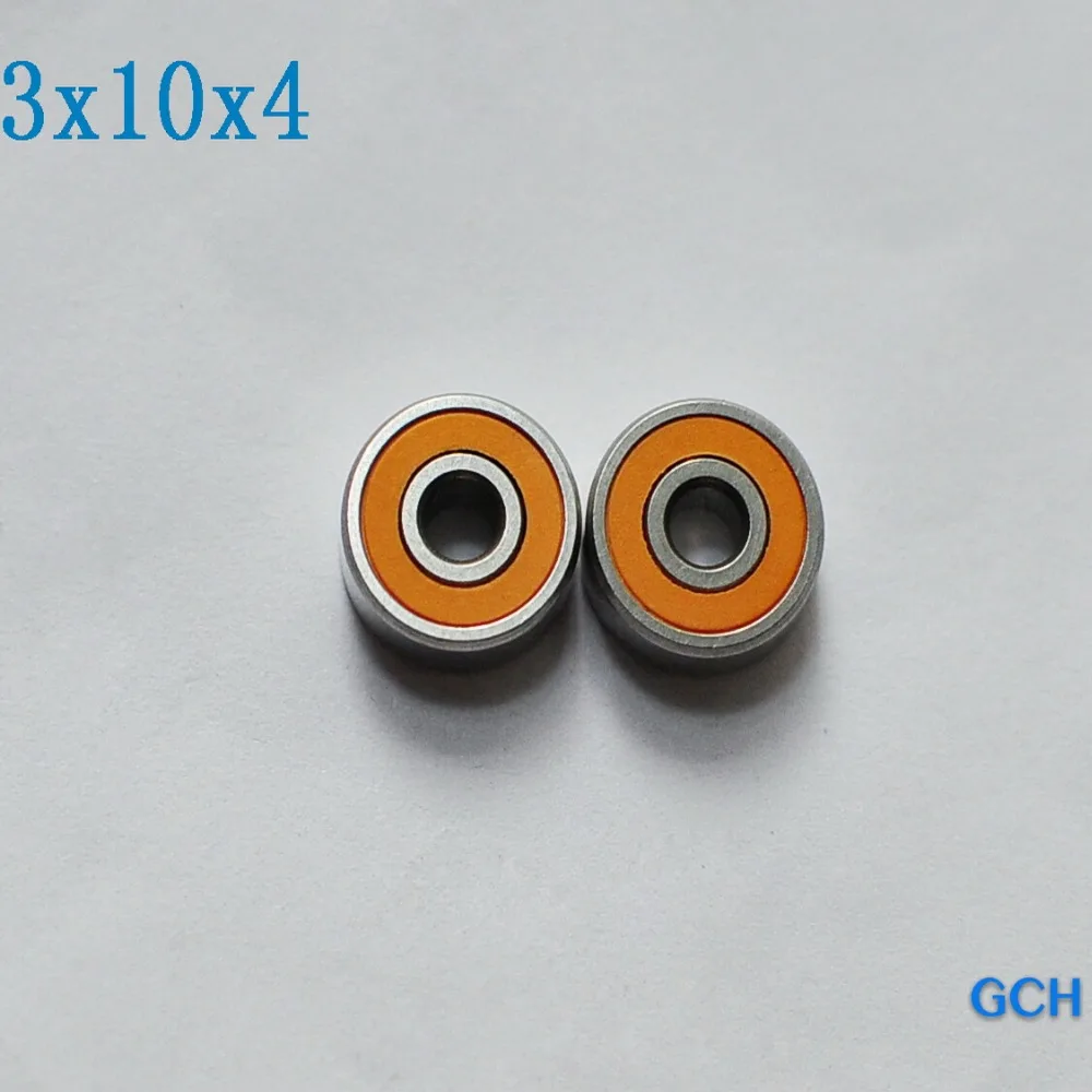 Для LEW'S/PFLUEGER/RYOBI Бесплатная доставка 2 шт. 3X10X4mm S623/SMR103 2OS CB ABEC7 гибридные