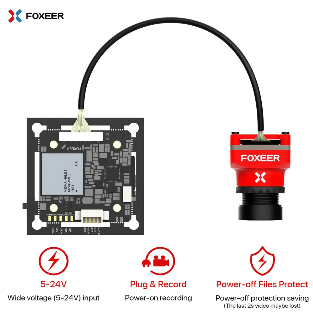 Foxeer Mix 1080p 60fps Super WDR Mini HD FPV камера 16:9 4:3 PAL/NTSC переключаемая Поддержка 20*20 & 30 5*30 5 мм