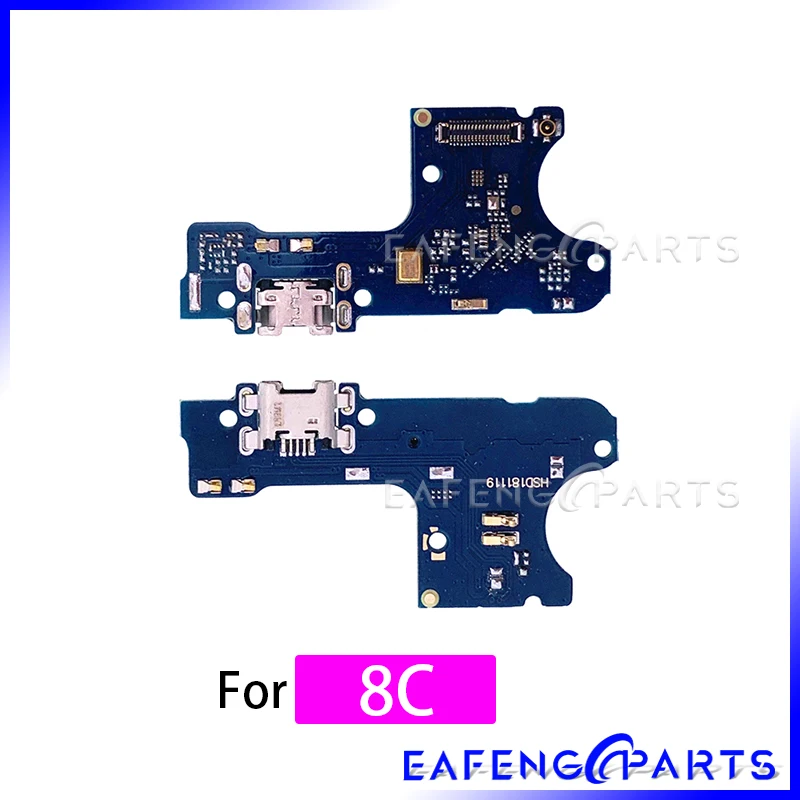 Фото Зарядное устройство PCB Flex для Huawei Honor 8 Lite 8C 8X 8 Pro Max USB порт Коннектор с микрофоном зарядная док-станция гибкий кабель запасная часть №3