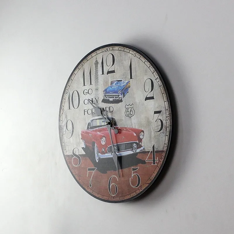 Modern Car Design Digital Wall clock Large Electronic Clock Diy For Xmas Gift Bedroom Kitchen Ornament Mechanism | Дом и сад