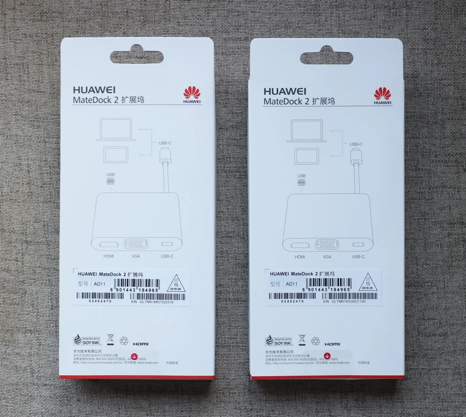 Оригинальная док станция для ноутбука HUAWEI MateDock 2 применяется к кабелю передачи данных Mate20 Pro X MateBook D E Notebook| |