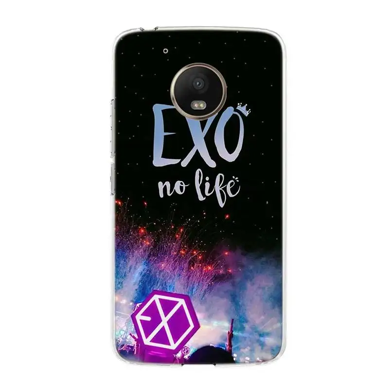 Силиконовый чехол-накладка EXO Boy Team для Motorola MOTO G7 G5 G5S G6 E4 E5 Plus G4 Play |