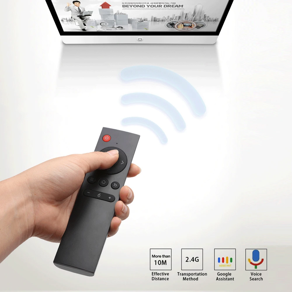 Wechip X12 голосовой пульт дистанционного управления Управление 2 4G Беспроводной