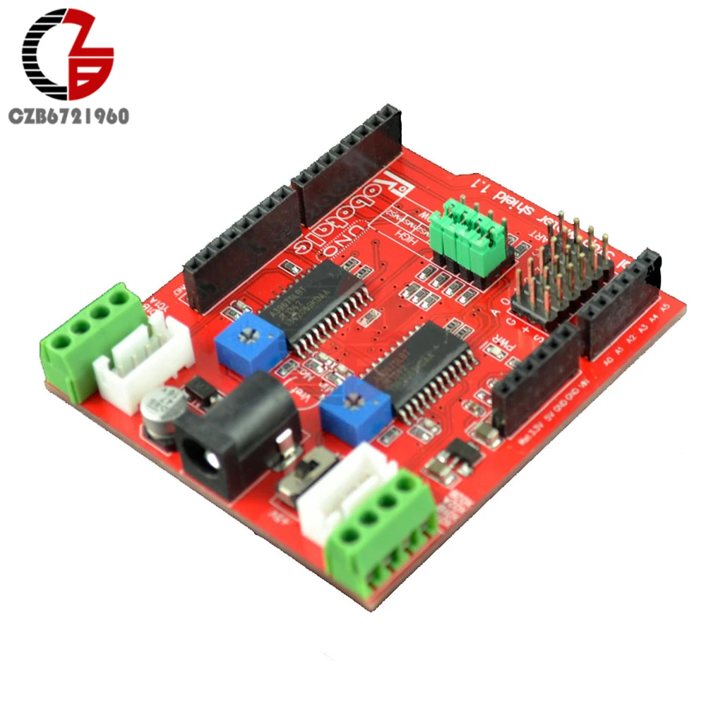 Duel шаговый двигатель драйвер Щит IO PWM CNC 3 v 5v с A3967chips высокое качество|stepper motor