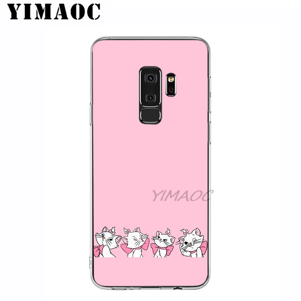 Yimaoc аристократы Мари кошка Мягкий силиконовый чехол для телефона samsung Galaxy A5 A6