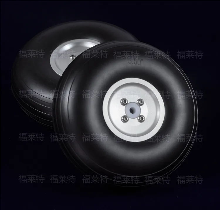 1 пара Sky-Fly RC модель PU колеса с алюминиевой ступицей мульти-размер от 1 до 8,5"
