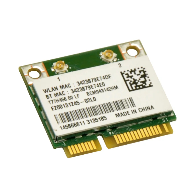 Broadcom BCM943142HM 300mbps PCi E WiFi адаптер Mini Express с Bluetooth 4 0 для ноутбука ПК|mini pci express wifi|pci wifimini