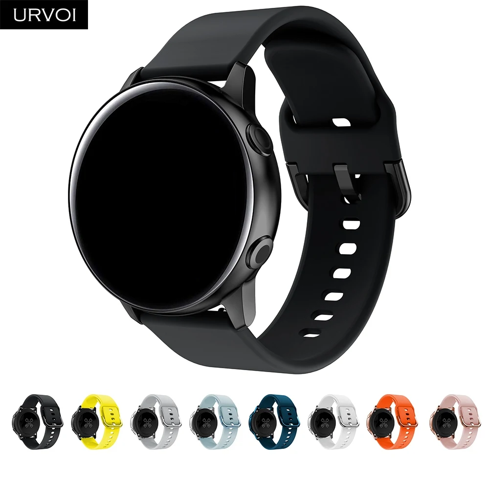 Ремешок URVOI для Galaxy Watch Active 42 мм спортивный силиконовый ремешок новый официальный