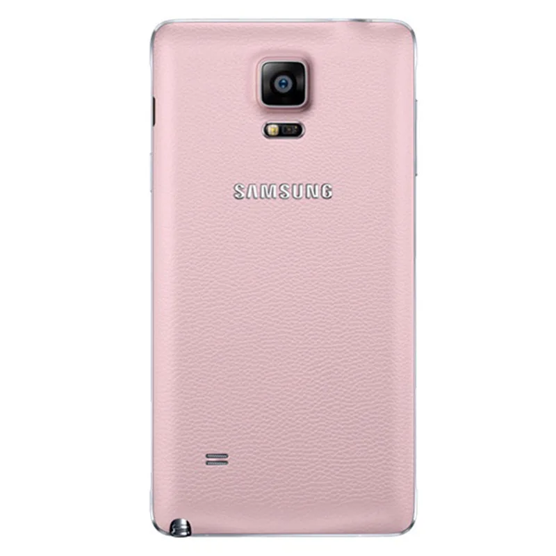 Оригинальная батарея samsung, задний Чехол для samsung Galaxy Note4, N9100, N910H, Note 4, задняя крышка для аккумулятора, чехол s