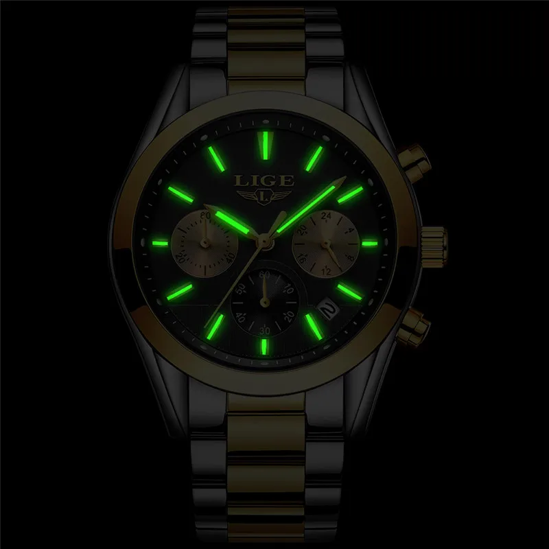 Relojes Hombre новинка 2019 мужские часы от ведущего бренда роскошные полностью стальные