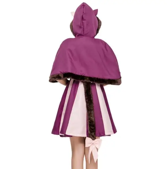 Женский костюм для Хэллоуина Алисы в стране чудес Чеширского кота маскарадный A101